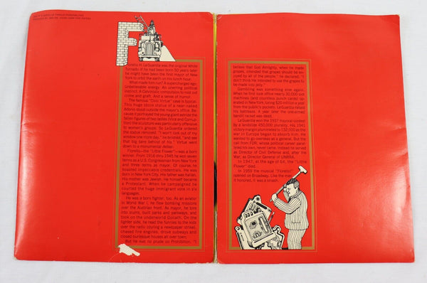 Fiorello Laguardia Reads the Funnies Record Album Set Dick Tracy Annie FDNY