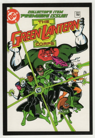 Green Lantern Corps #201 4x5" Cover Postcard 2010 DC Comics