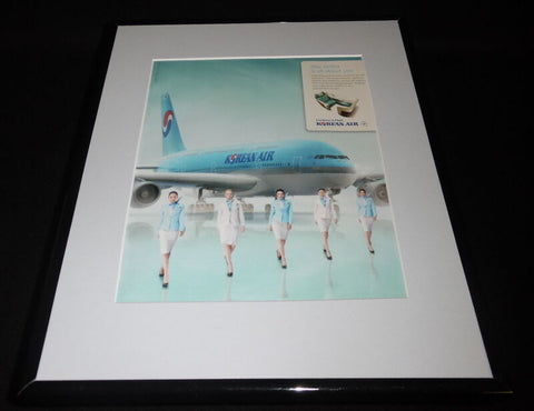 2015 Korean Air Framed 11x14 ORIGINAL Advertisement B