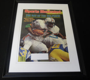 Andra Franklin Signed Framed 1983 Sports Illustrated Magazine Cover Dolphins