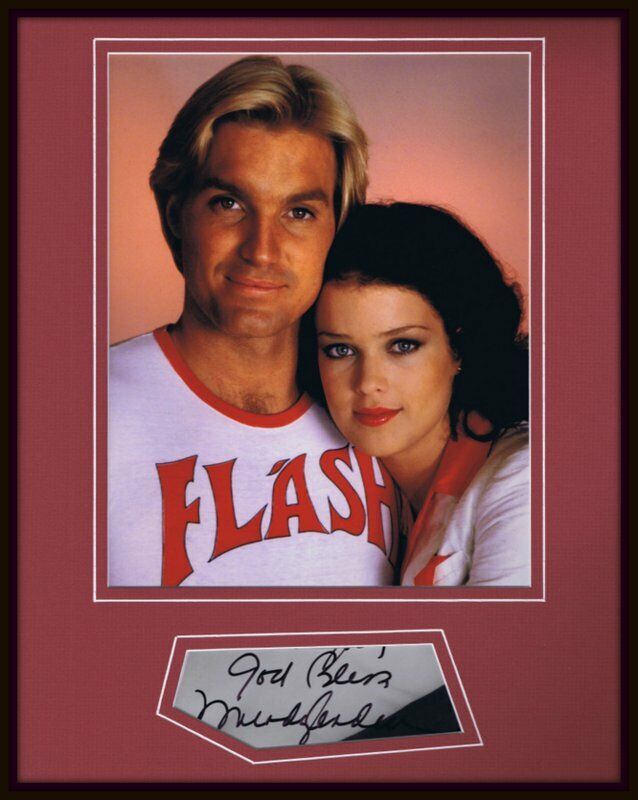 Melody Anderson Signed Framed 11x14 Photo Display Flash Gordon 