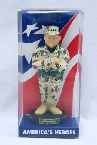 VINTAGE SEALED 1991 America's Heroes Stormin Norman Schwarzkopf Action Figure