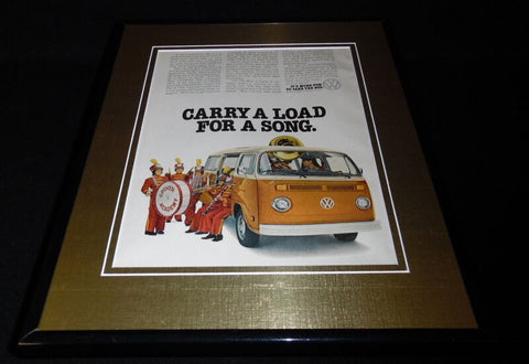 1978 Volkswagen VW Wagon Framed 11x14 ORIGINAL Vintage Advertisement