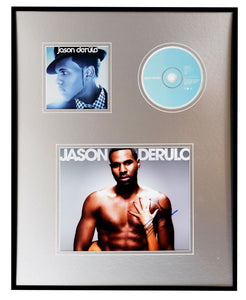 Jason Derulo Signed Framed 16x20 CD & Photo Display AW 