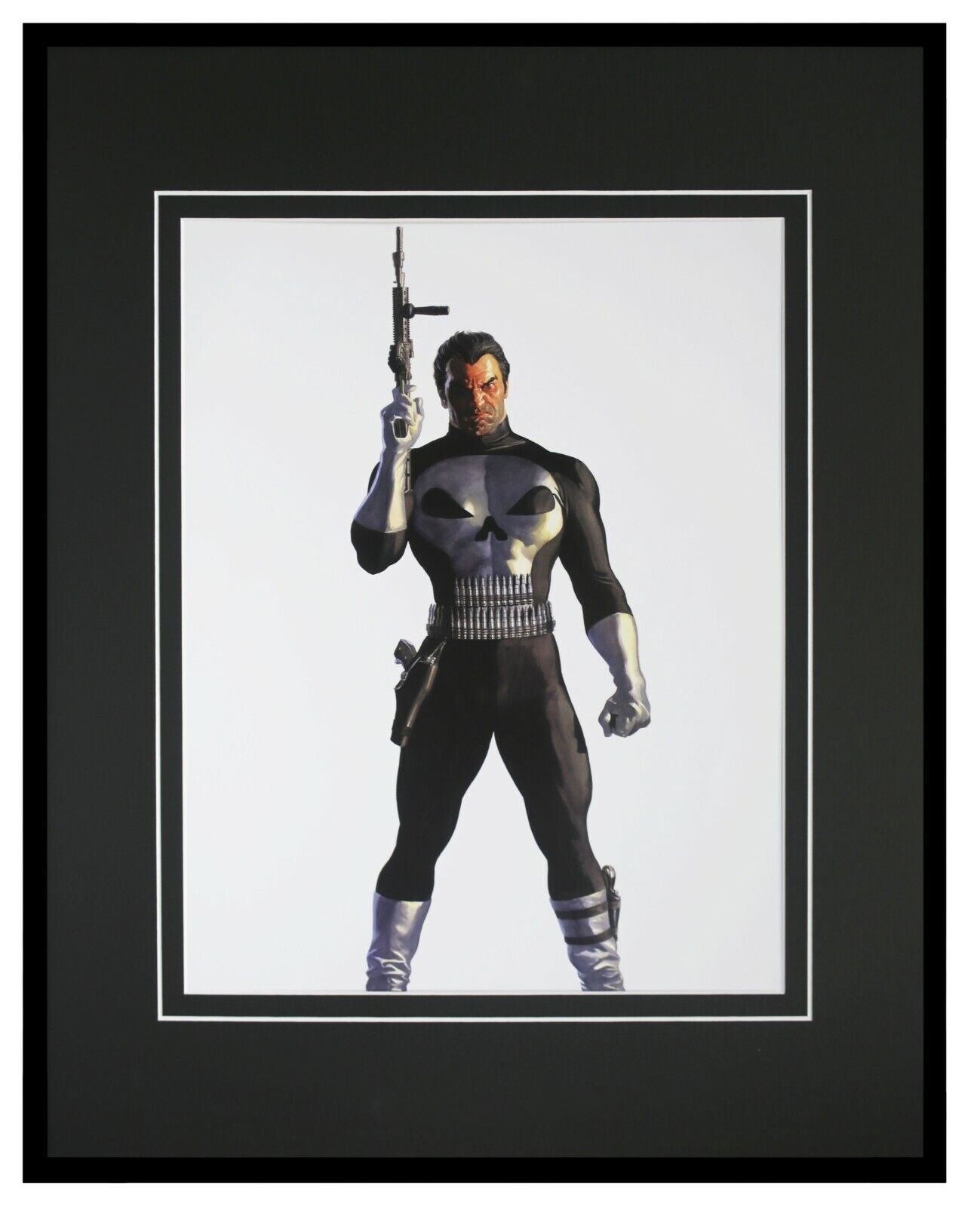 Punisher Framed 16x20 Alex Ross Official Marvel Poster Display  