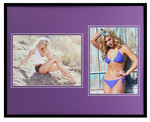 Aly Michalka Signed Framed 16x20 Bikini Photo Set Hellcats iZombie 