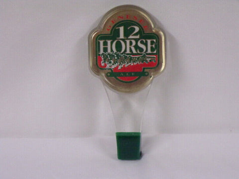 ORIGINAL Vintage Genesee 12 Horse Beer Keg Tap Handle