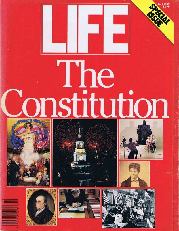 Life Magazine The Constitution Fall 1987 No Label