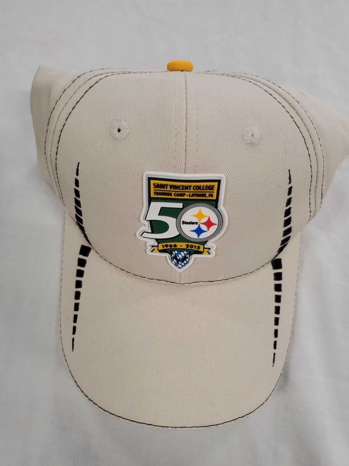 2015 Pittsburgh Steelers St Vincent 50th Anniversary Adjustable Snapback Cap Hat