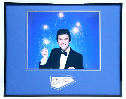 Dick Clark Signed Framed 16x20 Rockin New Years Eve Photo Display JSA 