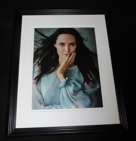 Angelina Jolie 2015 Framed 11x14 Photo Display