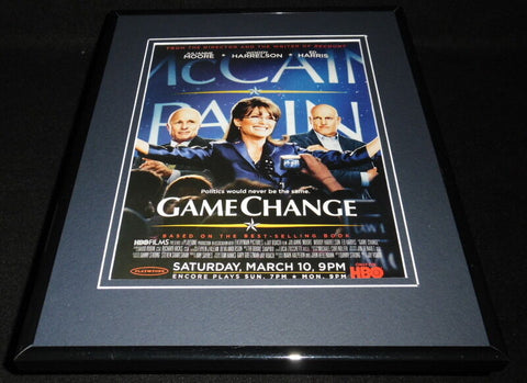 Game Change 2012 HBO Framed 11x14 ORIGINAL Advertisement Julianne Moore