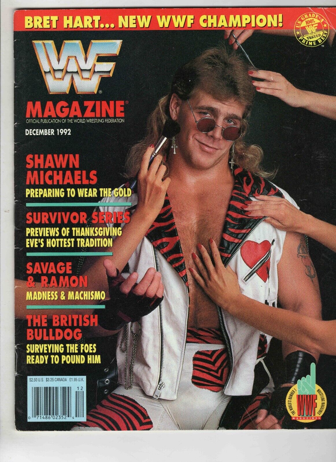 Dec 1992 WWF Magazine Shawn Michaels Randy Savage Razor Ramon