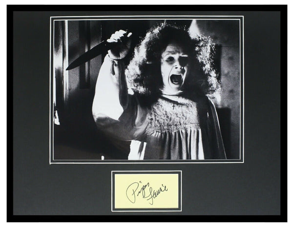 Piper Laurie Signed Framed 16x20 Photo Display Carrie