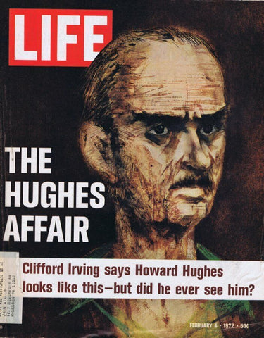 ORIGINAL Vintage Life Magazine February 4 1972 Howard Hughes