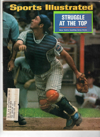 June 21 1971 Sports Illustrated Magazine Jerry Grote Mets