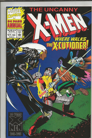 Uncanny X-Men Annual #17 ORIGINAL Vintage 1993 Marvel Comics 