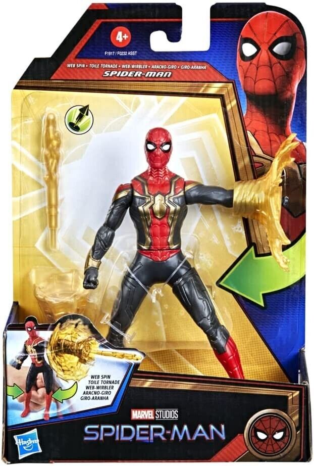 NEW SEALED 2022 Spider-Man 6" Deluxe Action Figure