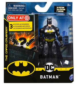 NEW SEALED Batman 4" Action Figure w/ 3 Mystery Accessories Target Exclusive 