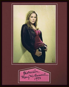 Mary McCormack Signed Framed 11x14 Photo Display In Plain Sight Private Parts