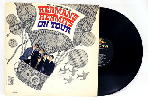 VINTAGE Hermans Hermits On Tour LP Record Album E4295