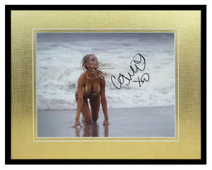 Courtney Stodden Signed Framed 11x14 Photo Display AW Celebrity Big Brother