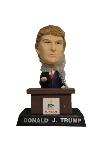 VINTAGE 2004 BDA Donald Trump Taj Mahal Bobble Head Figure