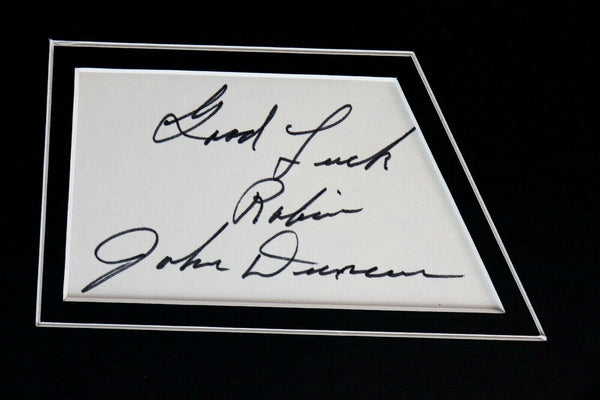 Johnny Duncan Signed Framed 16x20 Photo Display Batman & Robin