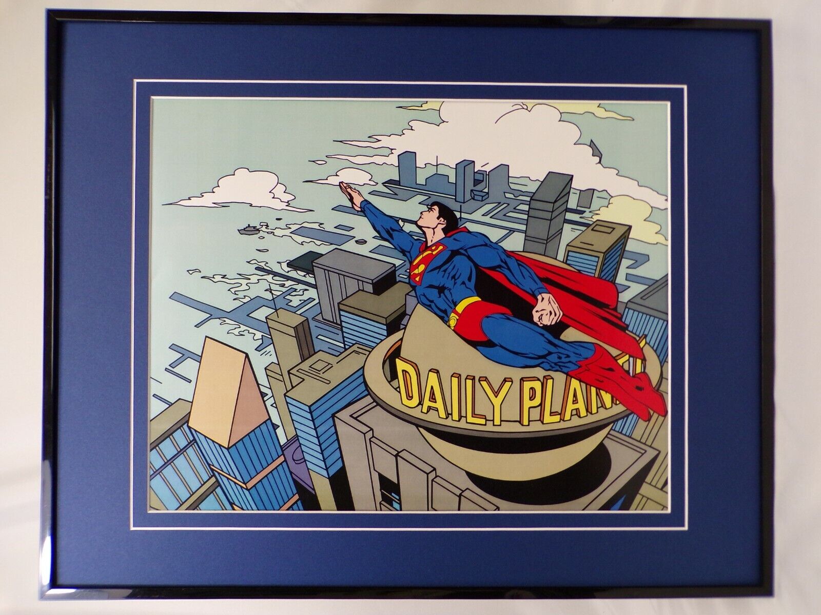 DC Comics Superman Daily Planet 16x20 Framed Poster Display 