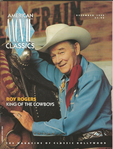 ORIGINAL Vintage Dec 1992 AMC Magazine Roy Rogers Robert Redford 