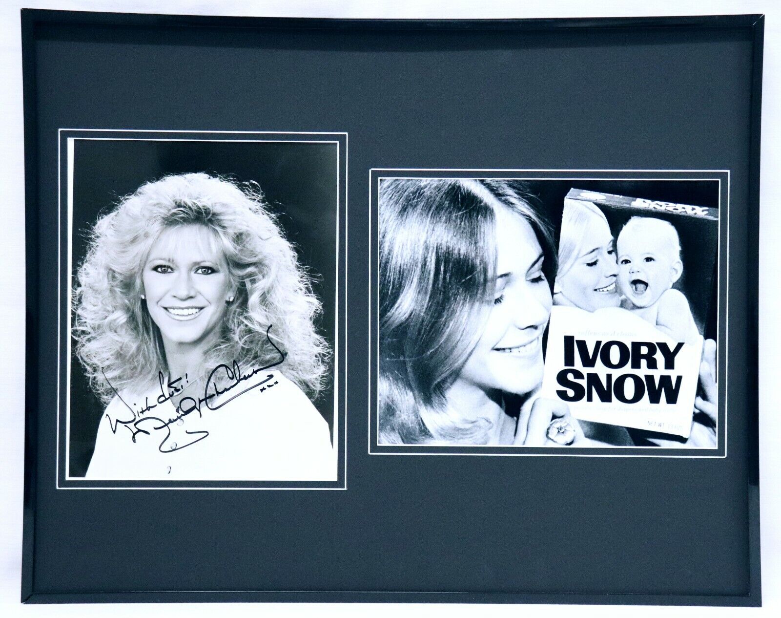 Marilyn Chambers Signed Framed 16x20 Photo Set JSA Ivory Soap