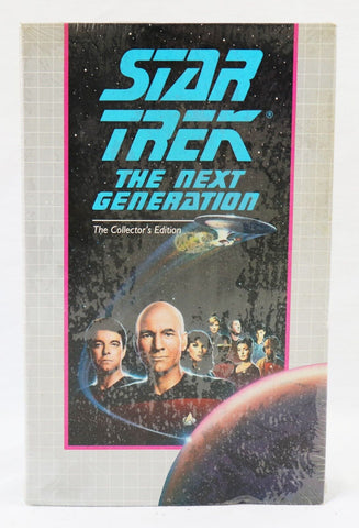 Star Trek Next Generation Collector's Edition VINTAGE SEALED VHS Cassette 8187