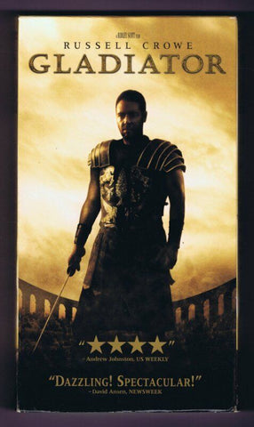 Gladiator (2000) VINTAGE VHS Cassette 