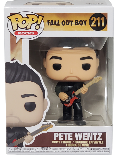 NEW SEALED Funko Pop Figure Pete Wentz Fall Out Boy