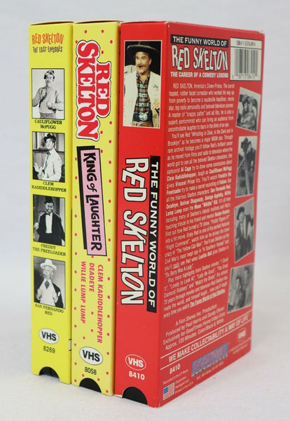 Red Skelton Classic Comedy Series Boxed Set VINTAGE VHS Cassette