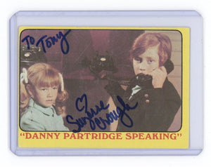 Suzanne Crough Signed Autographed 1971 Topps Partridge Family Card #11