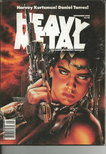 Heavy Metal Magazine Vol. 14 #4 VINTAGE Jan 1990 Royo Cover GGA