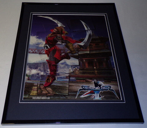 Soul Calibur III 2005 Framed 11x14 ORIGINAL Advertisement