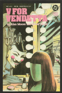 V For Vendetta #1 (1988) 4x5" Cover Postcard 2010 DC Comics Alan Moore