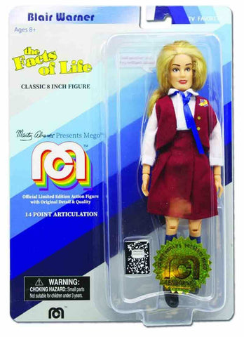 NEW SEALED Mego Facts of Life Blair Warner Action Figure Lisa Whelchel