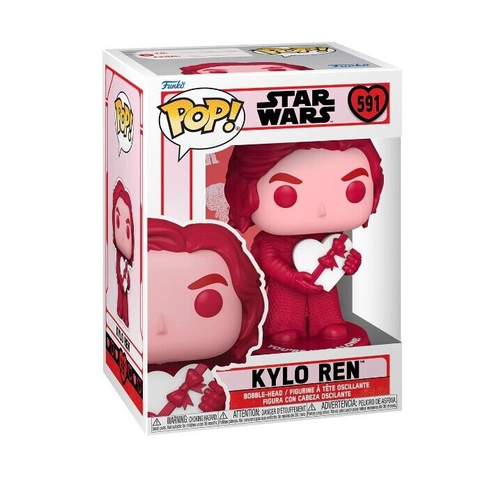 NEW SEALED Funko Pop Figure Star Wars Valentine Kylo Ren