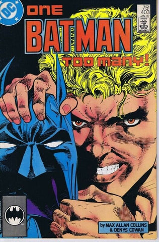 Batman #403 ORIGINAL Vintage 1987 DC Comics 