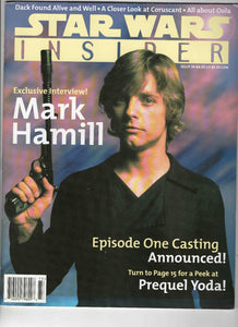 Star Wars Insider Magazine #34 VINTAGE 1997 Mark Hamlll Luke Skywalker