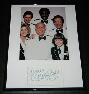 Gavin McLeod Love Boat Signed Framed 11x14 Photo Poster Display 