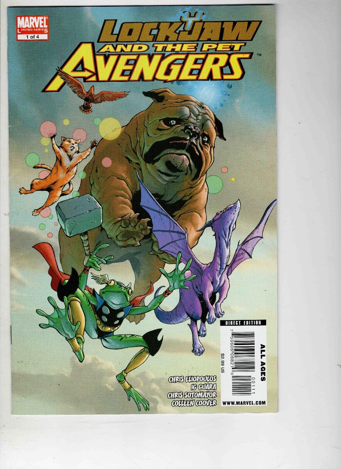 Lockjaw and the Pet Avengers #1 2009 Marvel Comics