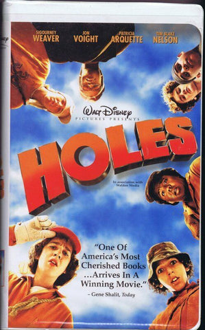 Holes (2003) VINTAGE VHS Cassette 