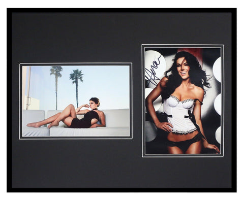 Serinda Swan Signed Framed 16x20 Photo Set AW Graceland Smallville Tron Inhumans