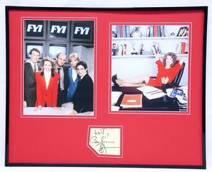 Candice Bergen Signed Framed 16x20 Photo Set Murphy Brown w/ cast