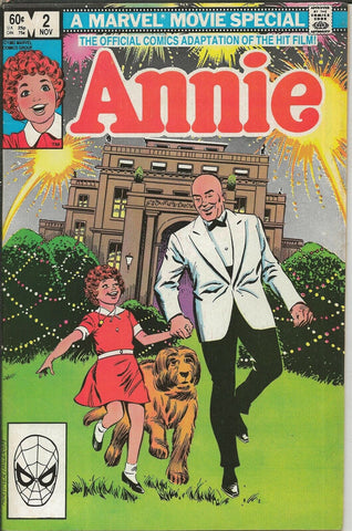 Annie #2 ORIGINAL Vintage 1982 Marvel Comics 