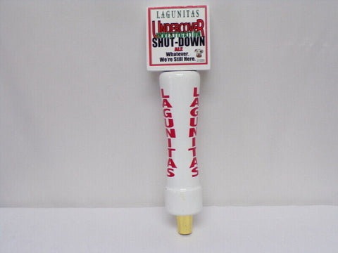 ORIGINAL Vintage Lagunitas Brewing Co. Undercover Investigation Beer Tap Handle 